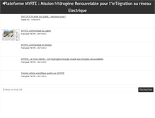 Tablet Screenshot of myrte.univ-corse.fr